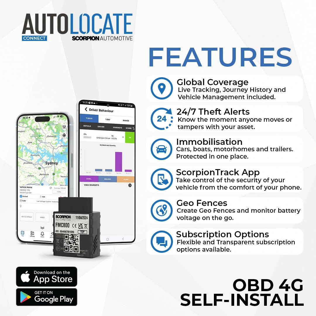Autolocate OBD Features - Trackershop Australia