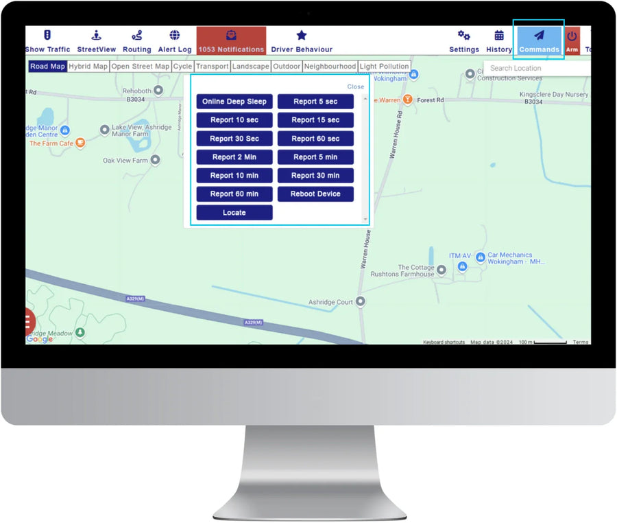 Mapping Panel Commands - Trackershop