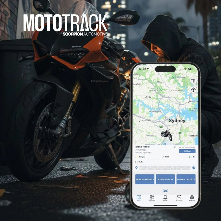 Motortrack Theft - Trackershop Australia